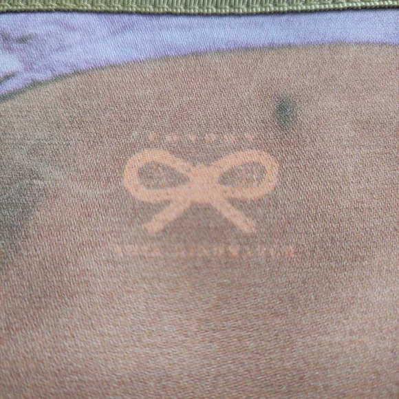 Vintage Anya Hindmarch printed Tote Bag 11x11x3.5" - Picture 3 of 16